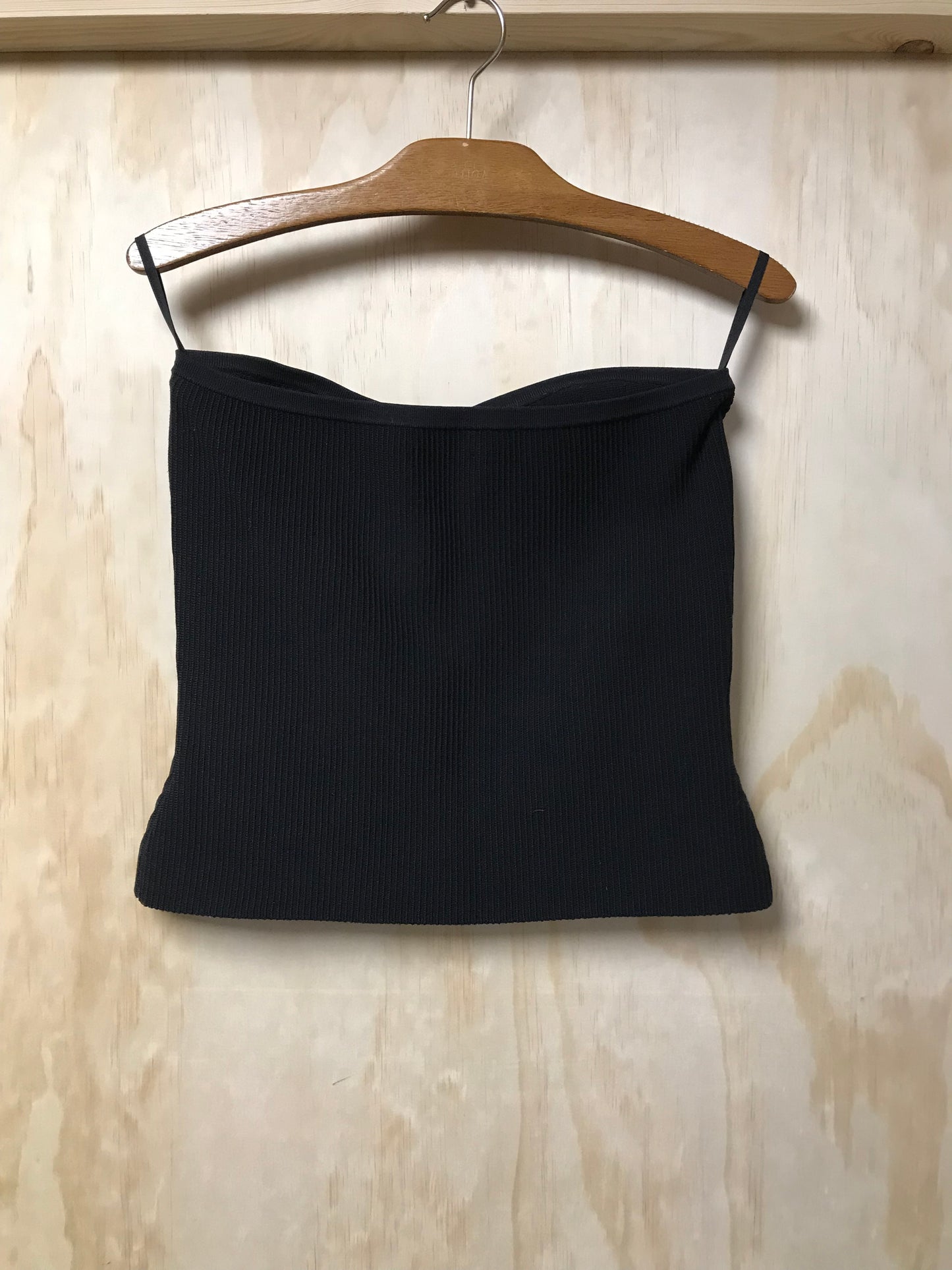 BABATON ribbed cropped top L