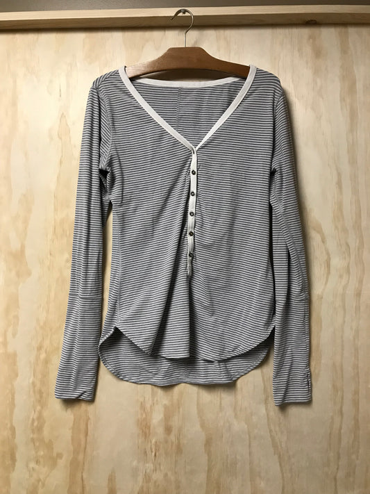 Lululemon striped long sleeve M