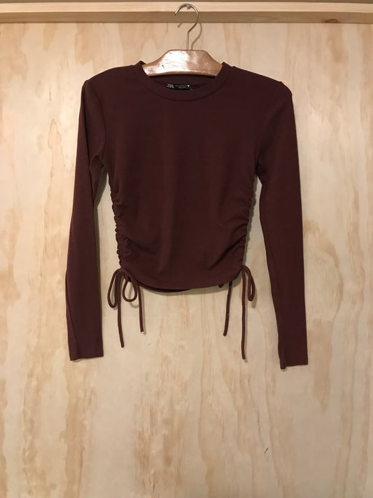 Zara crop long sleeve S