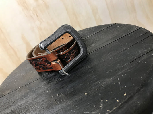 Real leather western belt Xs/s