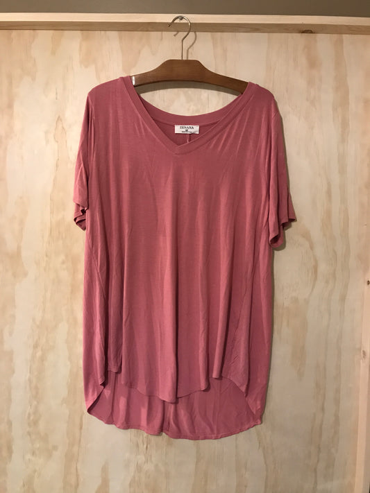 Zenana basic t shirt 2X