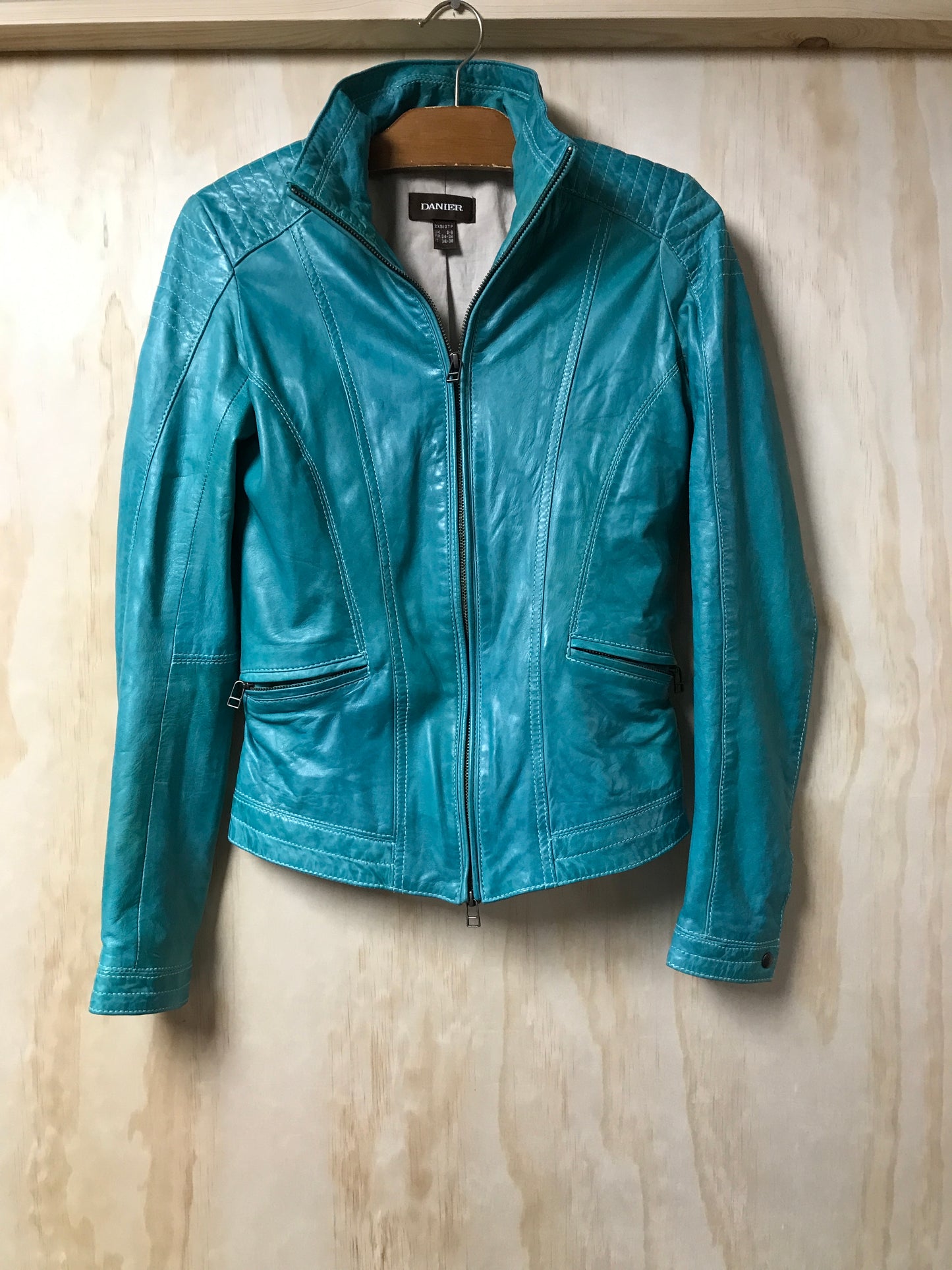 Danier leather jacket fits xs